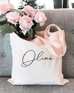 personalized tote bag for bridesmaids proposal