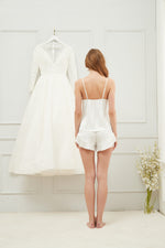 Cami Set  Bridal With Name & Title