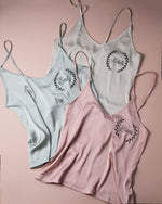Cami Set Bridal With front text