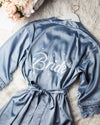 Cinderella Inspired Robe W/Back Title