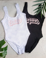 Bride/Bride squad Bachelorette Party Swimsuits