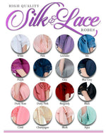Fine Lace Robe W/Back Customization