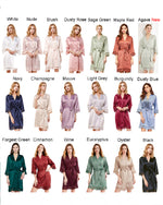 Blank Silk Lace Robe
