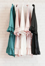 Wedding Ruffled Robe- Blank