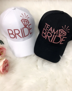 Bride & Bride Team Baseball Cap