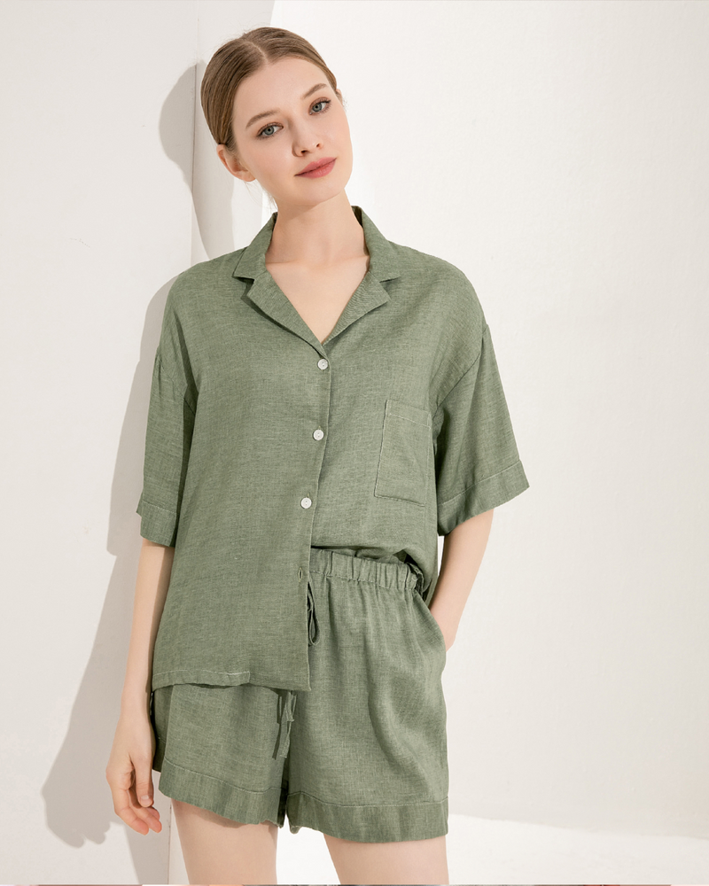 Linen Short Pajama