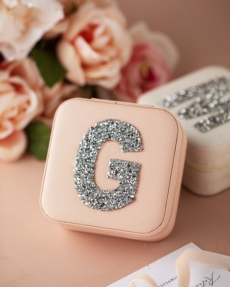 Personalized Jewelry Box with Initial