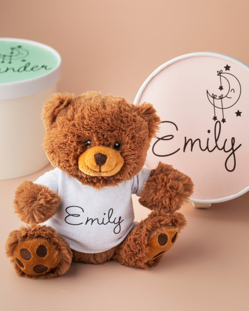 Personalized Box with Teddy Bear