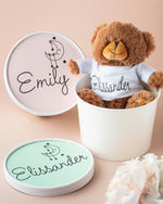 Personalized Box with Teddy Bear