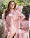 Party Pajama PJs Gown With Front Text