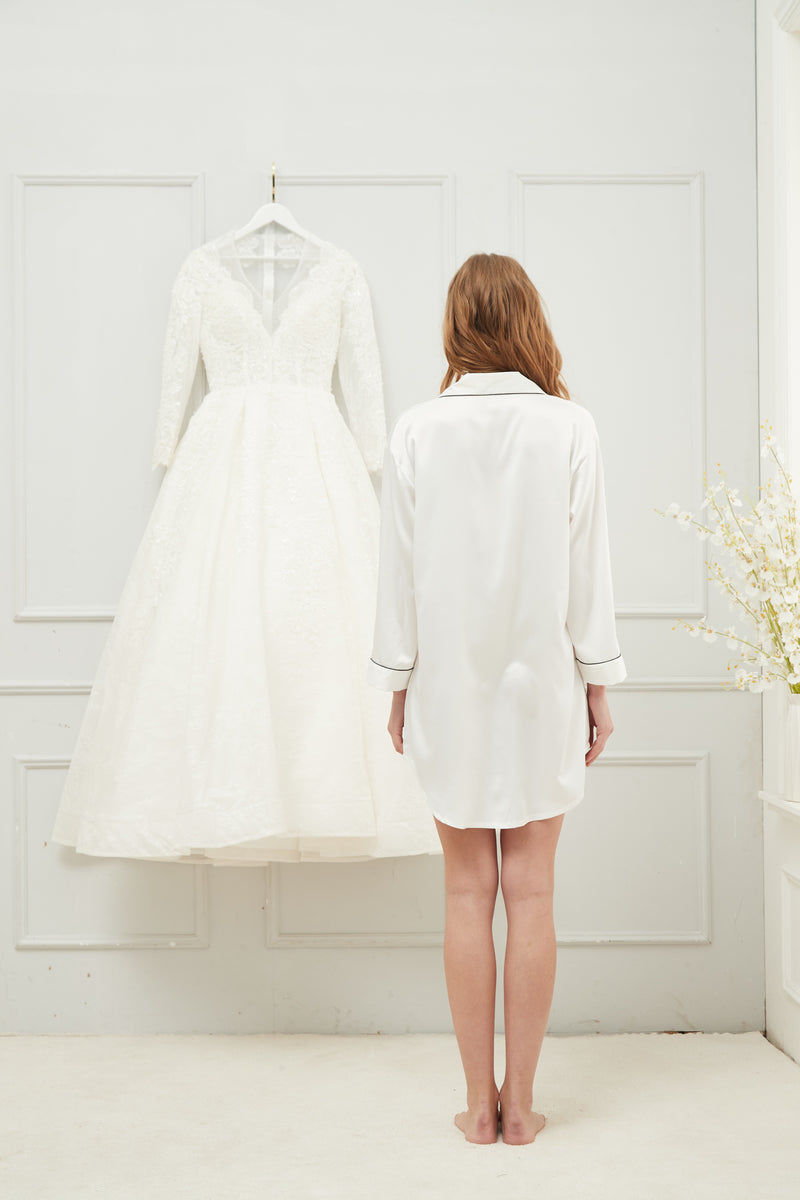 Bridal Party Pajama Nightgown w/customization