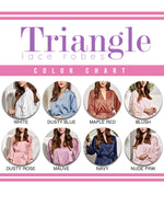 Triangle Silk Lace Robe W/Back Customization