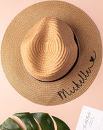 Vacation Hat with Name/Title