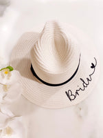 Vacation Hat with Name/Title