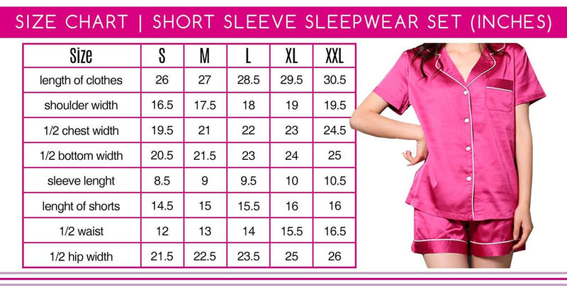 Short Sleeve + Short Pajamas with Monogram